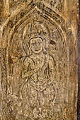 Bagan Myanmar. Mural paintings of the Thambula temple. 